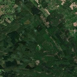Vue aérienne des environs de Parking de l'Etoile d'Andaines