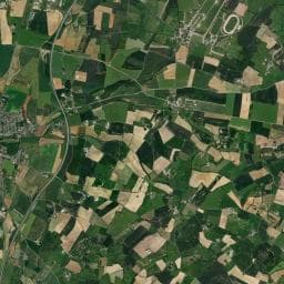 Vue aérienne des environs de Aire de camping-car à Sées