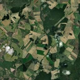 Vue aérienne des environs de Bivouac à Favières
