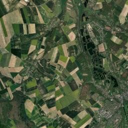 Vue aérienne des environs de Les îlots de Saint-Val