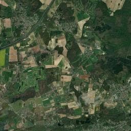 Vue aérienne des environs de Parc de la Fontaine