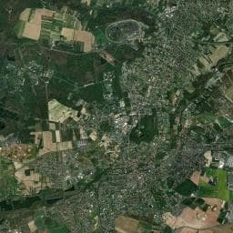 Vue aérienne des environs de Camping à Bruyères-le-Châtel