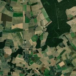 Vue aérienne des environs de Camping à la Ferme de la Mercy