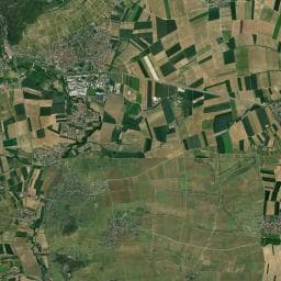 Vue aérienne des environs de Aire de stationnement France Passion Domaine Thierry-Martin