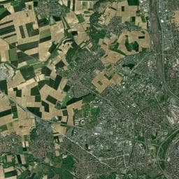 Vue aérienne des environs de Bivouac à Oberhausbergen (6)