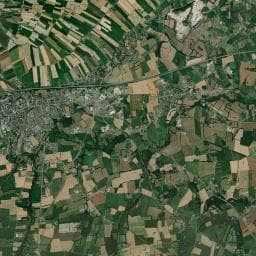 Vue aérienne des environs de Camping Huttopia Baie du Mont St Michel