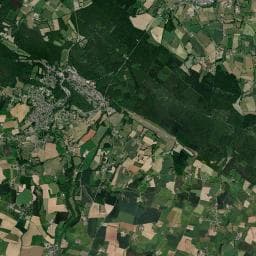 Vue aérienne des environs de Parking de Bagnoles de l'Orne