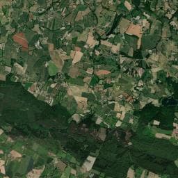 Vue aérienne des environs de Camping le Clos Normand
