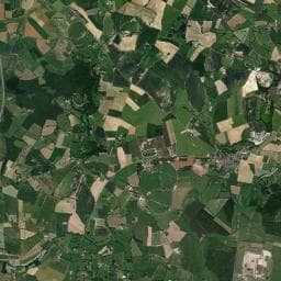 Vue aérienne des environs de Les Charmilles