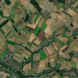 Vue aérienne des environs de Bivouac de Gas