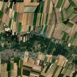 Vue aérienne des environs de Aire de camping-car à Arcis-sur-Aube
