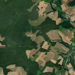 Vue aérienne des environs de Parking de la salle du Pré-Aubert