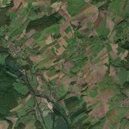 Vue aérienne des environs de Aire de camping-car à Benney