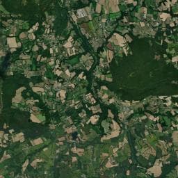 Vue aérienne des environs de Le Miroir