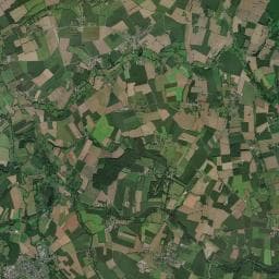 Vue aérienne des environs de Aire de camping-car à Bazouges-la-Pérouse