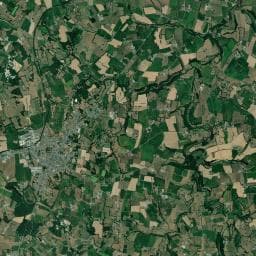 Vue aérienne des environs de Camping municipal (4)