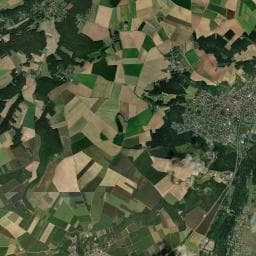 Vue aérienne des environs de Les Hespérides