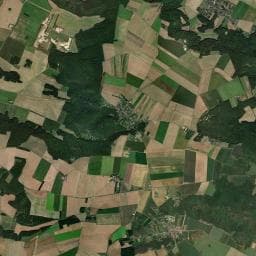 Vue aérienne des environs de Le nid vert