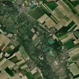 Vue aérienne des environs de Aire Mery-sur-Seine