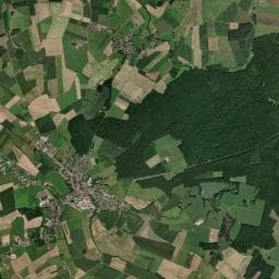 Vue aérienne des environs de Aire de camping-car à Planrupt