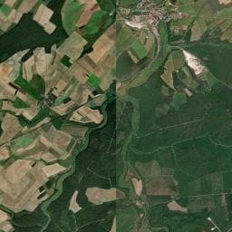 Vue aérienne des environs de Aire de camping-car à Horville-en-Ornois