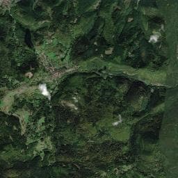 Vue aérienne des environs de Verlorene Eck