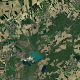 Vue aérienne des environs de Camp CGU
