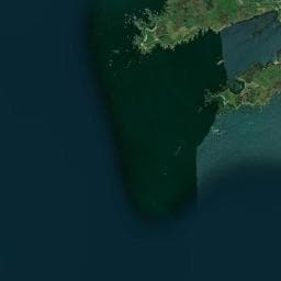 Vue aérienne des environs de Abri du Créac'h