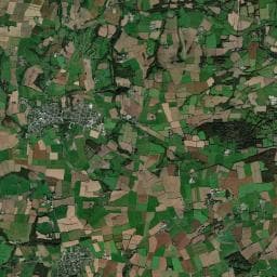 Vue aérienne des environs de Camping vert de Lanniouarn