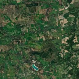 Vue aérienne des environs de Aire de camping-car à Scrignac