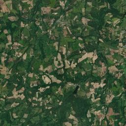 Vue aérienne des environs de Étang Neuf