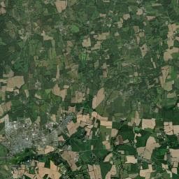 Vue aérienne des environs de Le Vieux Châtel