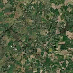 Vue aérienne des environs de Aire de repos Le Rudson