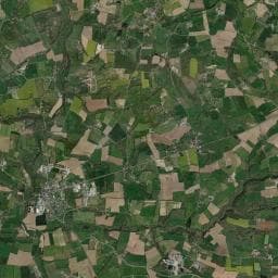 Vue aérienne des environs de Aire de service de Javron-les-Chapelles