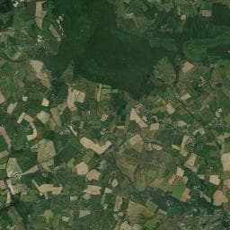 Vue aérienne des environs de Aire de service de Saint-Pierre-des-Nids