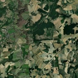 Vue aérienne des environs de Aire de service de la Croix des Chênes