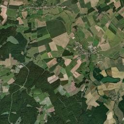 Vue aérienne des environs de Stationnement de Camping-car de La-Ville-Aux-Bois