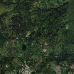 Vue aérienne des environs de Camping du Herrenhaus