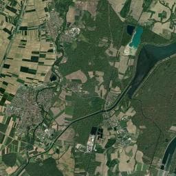 Vue aérienne des environs de Camping Municipal - Le Wagelrott