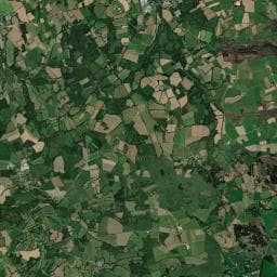 Vue aérienne des environs de Camping Municipal du Gollen