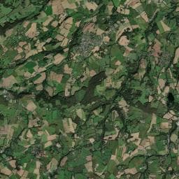 Vue aérienne des environs de Camping La Tourelle