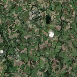 Vue aérienne des environs de Terra-Tipike - Camping à la ferme