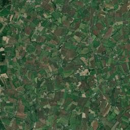 Vue aérienne des environs de Aire de service Camping-cars à la Ferme