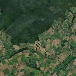 Vue aérienne des environs de Abri du Carrefour des Trois Ponts
