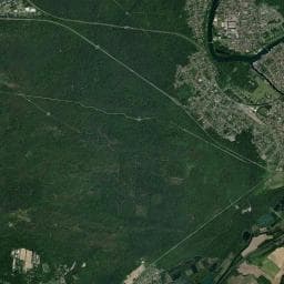 Vue aérienne des environs de Les Courtilles du Lido