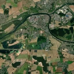 Vue aérienne des environs de Aire de camping-car Cannes-Écluse