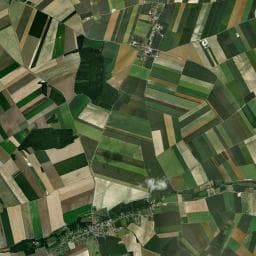 Vue aérienne des environs de Aire de camping-car à Bourdenay
