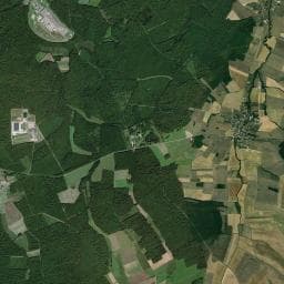 Vue aérienne des environs de Stationnement de Camping-car de Soulaines-Dhuys