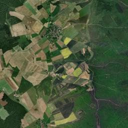 Vue aérienne des environs de Aire de services de Grand
