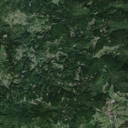 Vue aérienne des environs de Auberge Le Raybois